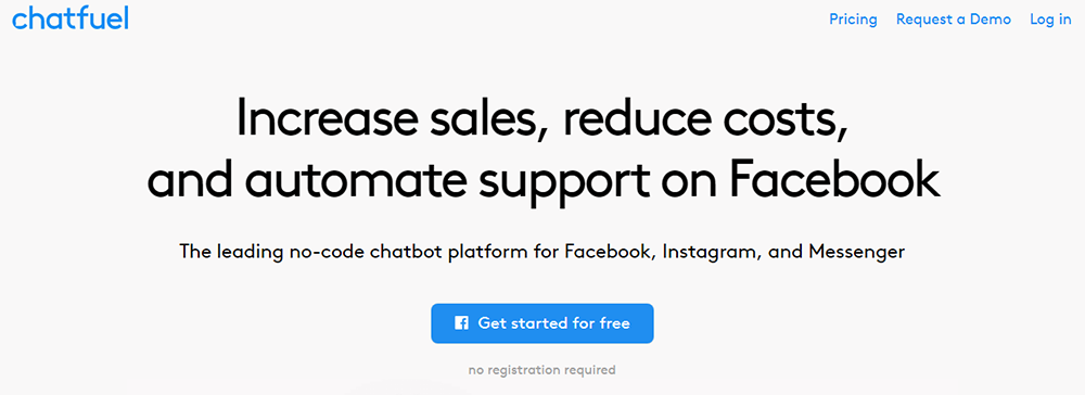 Chatbot development platform - chatfuel