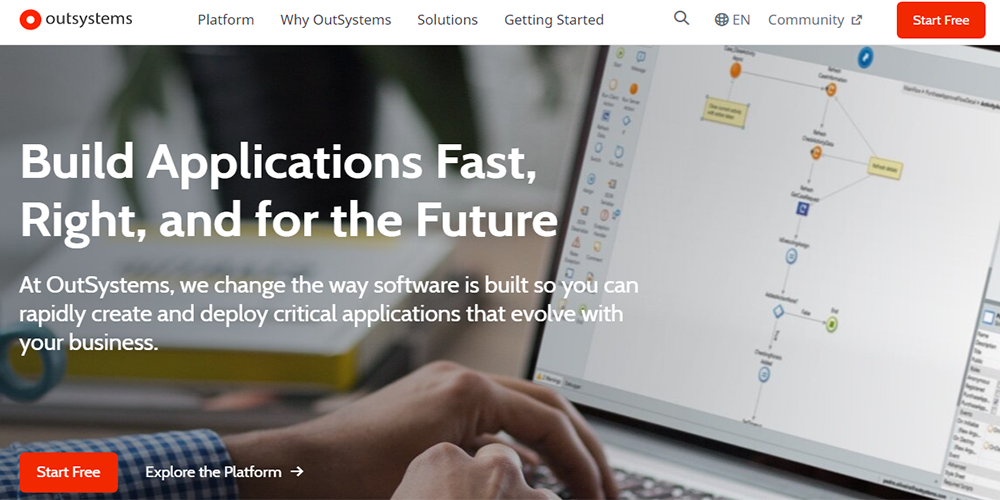  Low Code Platform - [outsystems]