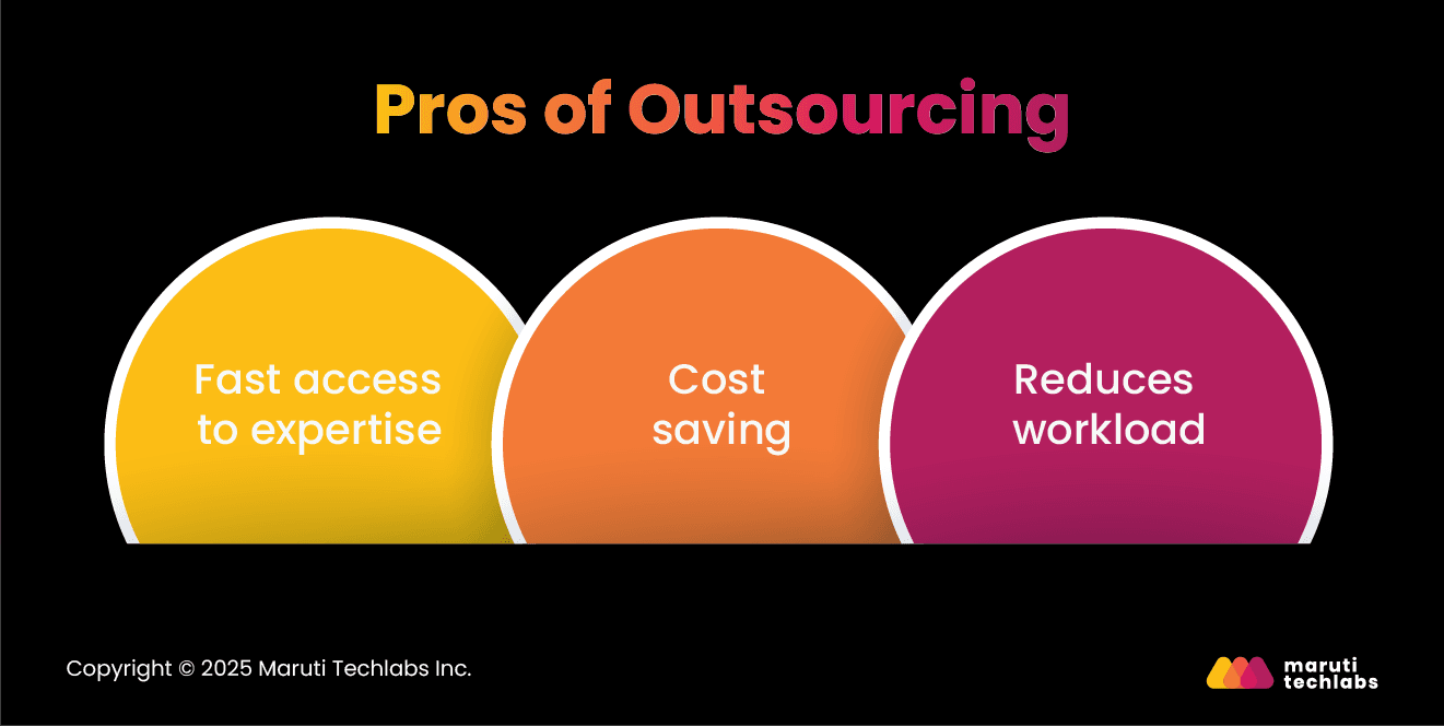 Pros of Outsourcing