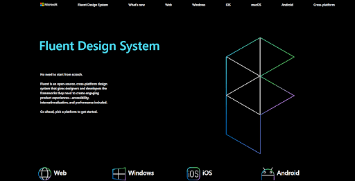 Microsoft Fluent Design System