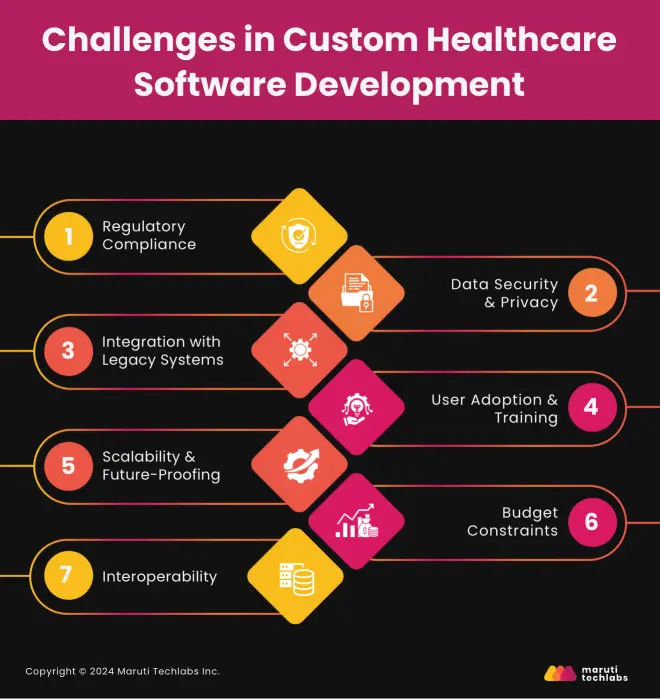 Challenges in Custom Healthcare Software Development