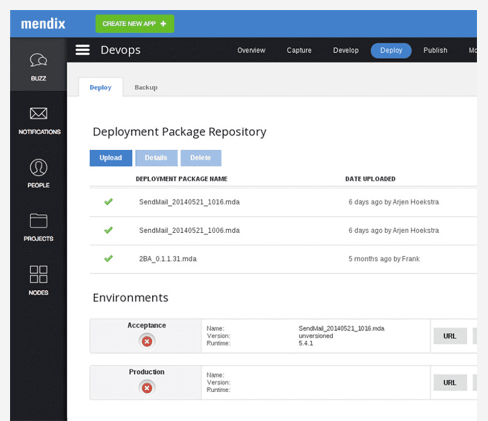 mendix setup