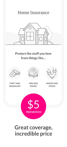 lemonade home insurance app 